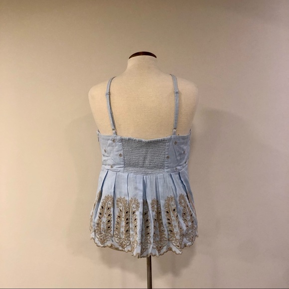 BEAUTIFUL NEVER WORN Anthropologie Top!! - Picture 2 of 8